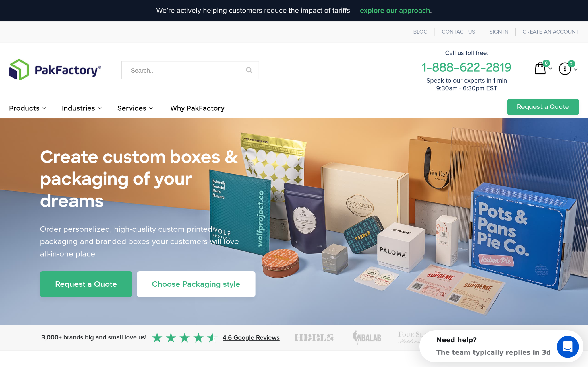 PakFactory Screenshot