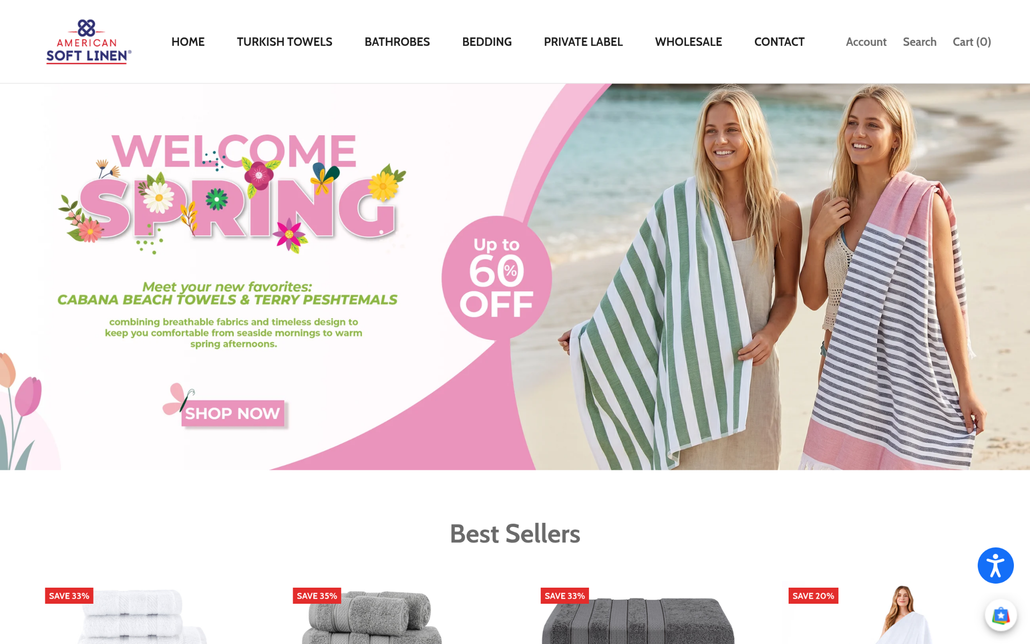 American Soft Linen Screenshot