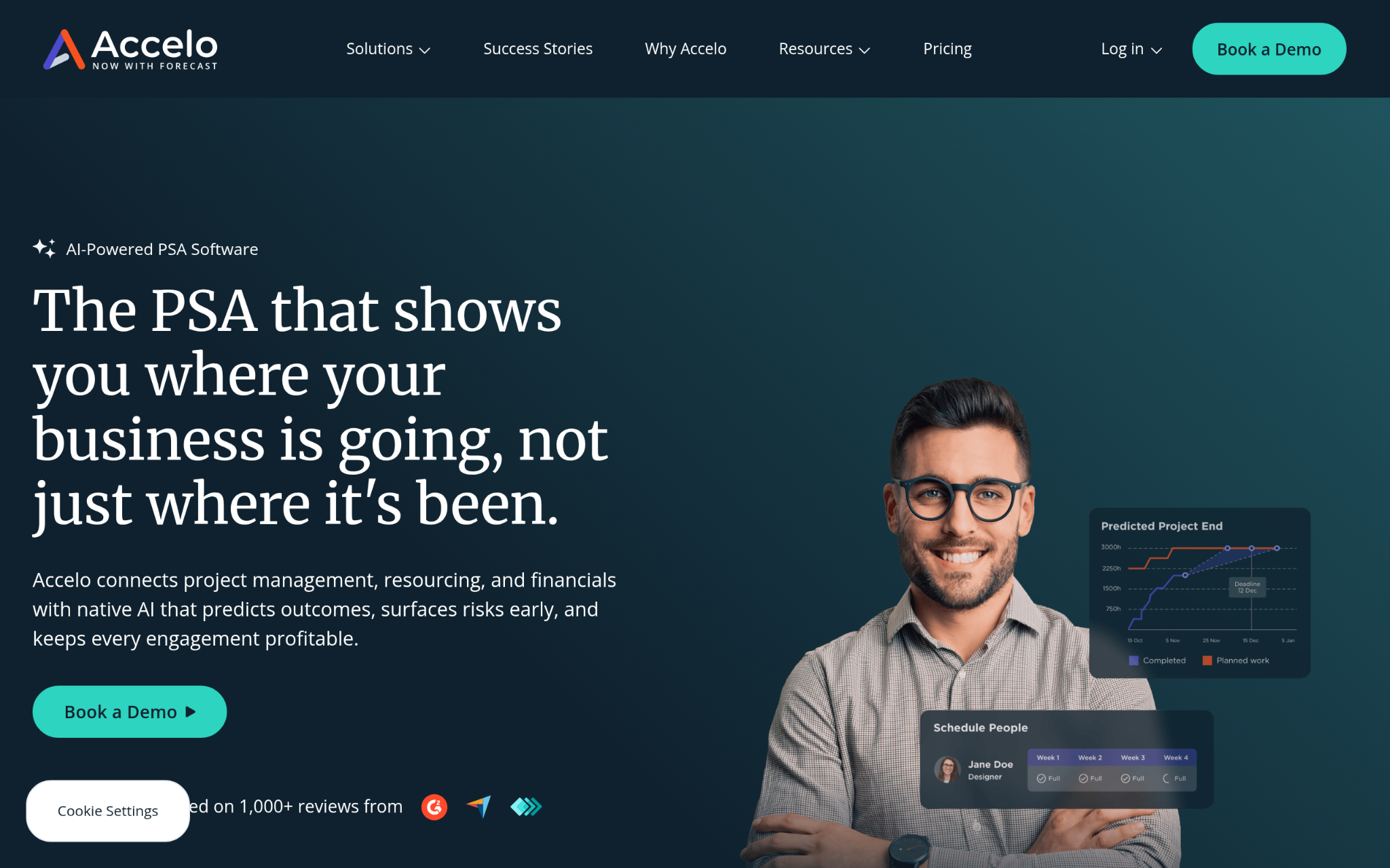 Accelo screenshot